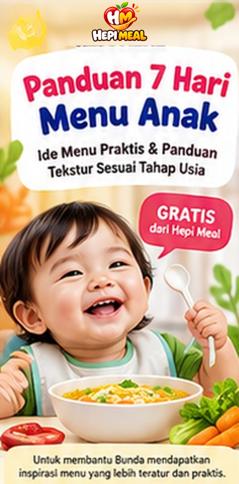 Sampul Panduan 7 Hari Menu Anak