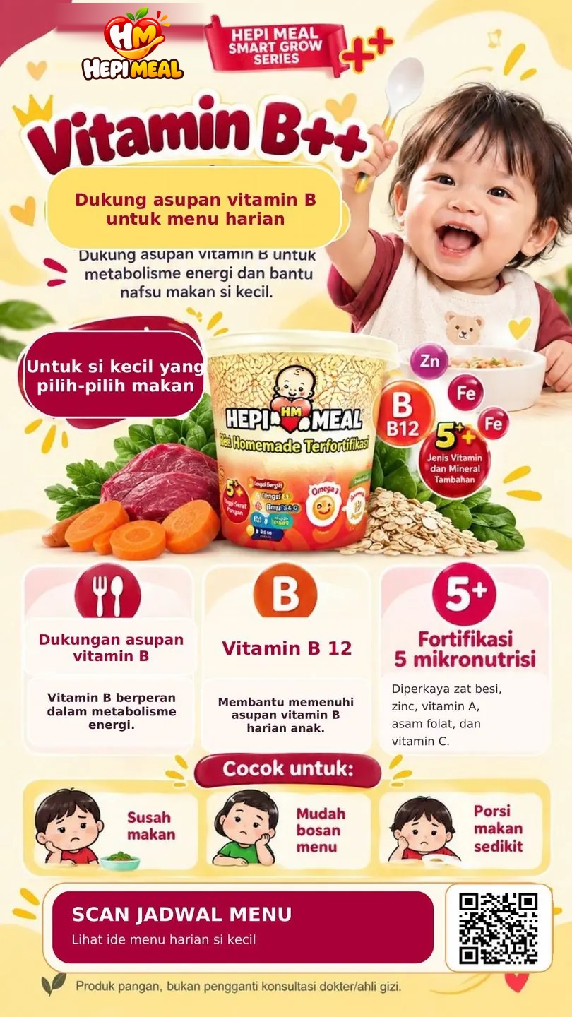 Hepi Meal Smart Grow Vitamin B++