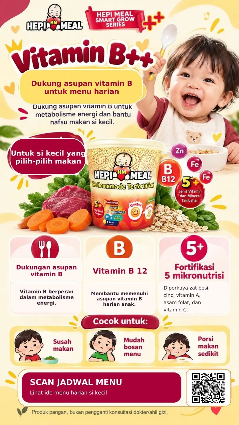 Hepi Meal Smart Grow Vitamin B++